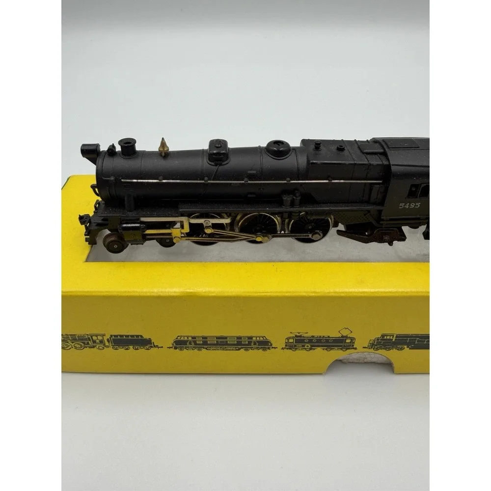 Minitrix N Scale Pennsylvania 5495 Steam Loco 1970 Trix Germany 9mm